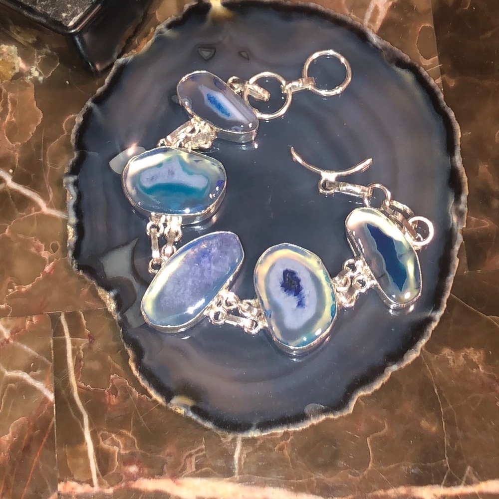 Solar Agate Bracelet